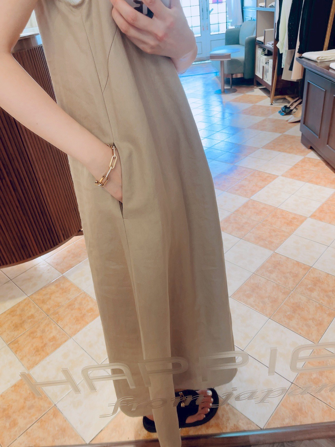 Happies Classic Linen Dress